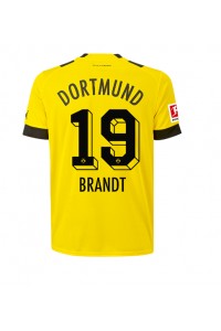 Borussia Dortmund Julian Brandt #19 Voetbaltruitje Thuis tenue 2022-23 Korte Mouw